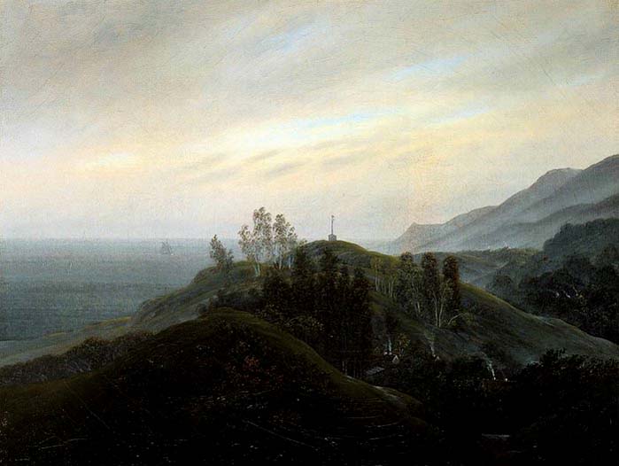 Caspar David Friedrich View of the Baltic